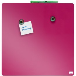 Tabliczka magnetyczna REXEL 360x360mm różowa 1903803 1903803 Nobo