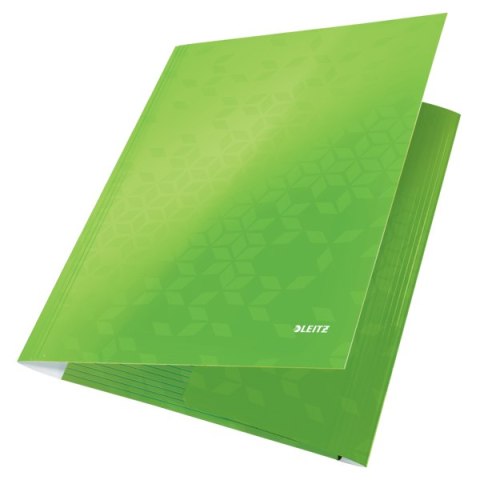 Teczka kartonowa z gumką LEITZ jasno zielona WOW 39820054 Leitz Teczka kartonowa z gumką LEITZ jasno zielona WOW 39820054 Leitz