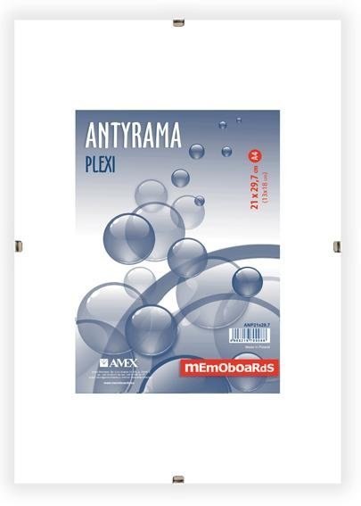 Antyrama plexi 100x150mmm ANP10x15 MEMOBOARDS Memobe Antyrama plexi 100x150mmm ANP10x15 MEMOBOARDS Memobe