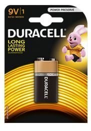 Bateria Basic 9V K1 DURACELL 4520117 6LR61 Duracell Bateria Basic 9V K1 DURACELL 4520117 6LR61 Duracell