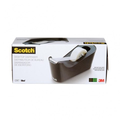 Dyspenser do taśm SCOTCH_ (C-18B), w zestawie taśma Magic 19mmx33m, czarny Scotch 3M Dyspenser do taśm SCOTCH_ (C-18B), w zestawie taśma Magic 19mmx33m, czarny Scotch 3M