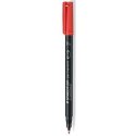 Foliopis Lumocolor, B, wodoodporny, czerwony, Staedtler S 314-2 Staedtler