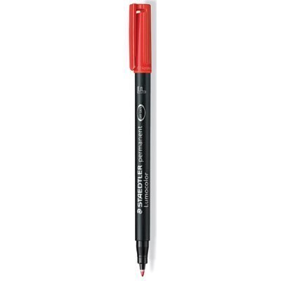 Foliopis Lumocolor, B, wodoodporny, czerwony, Staedtler S 314-2 Staedtler Foliopis Lumocolor, B, wodoodporny, czerwony, Staedtler S 314-2 Staedtler