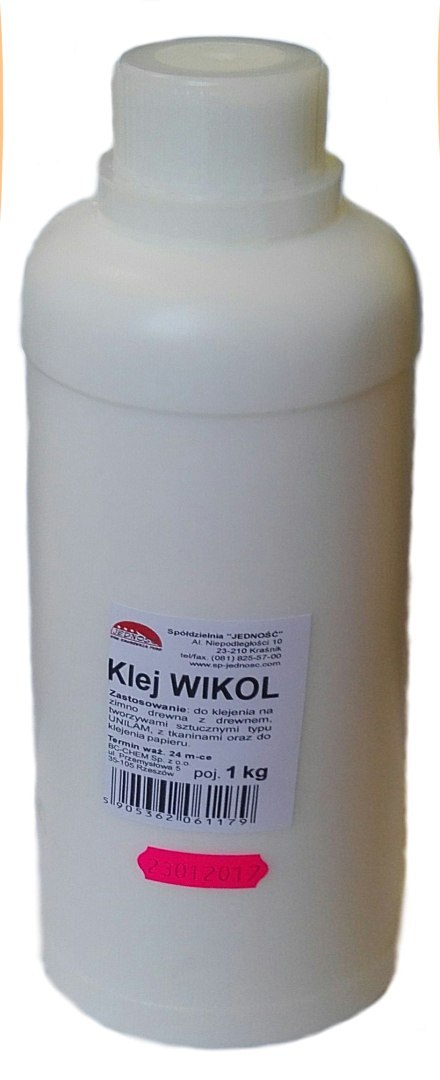 Klej WIKOL 1L butelka JEDNOŚĆ Jedność