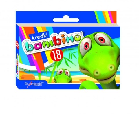 Kredki BAMBINO 18 kol. St.Majewski Kredki BAMBINO 18 kol. St.Majewski