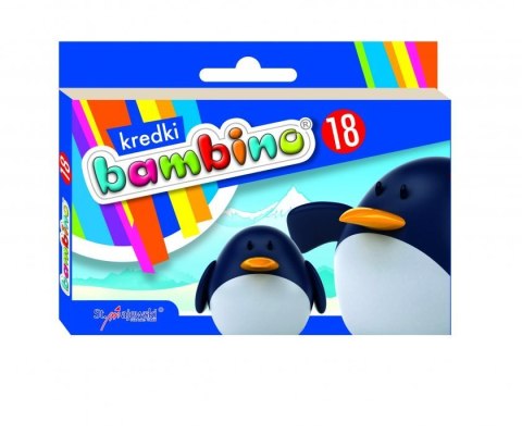 Kredki BAMBINO 18 kol. St.Majewski Kredki BAMBINO 18 kol. St.Majewski
