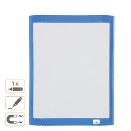 Magnetyczna tabliczka suchościeralna Nobo 216x280mm, zestaw, różne kolory 1903816 Nobo