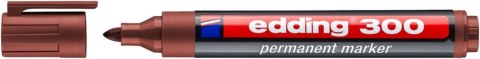 Marker-foliop.300 brązowy EDDING końcówka okrągła Edding