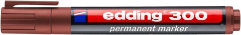 Marker-foliop.300 brązowy EDDING końcówka okrągła Edding
