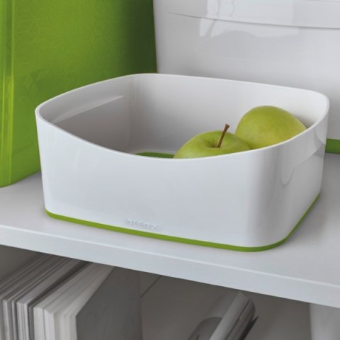 MyBox Pojemnik bez pokrywki, biało-zielony 52571054 LEITZ Leitz MyBox Pojemnik bez pokrywki, biało-zielony 52571054 LEITZ Leitz