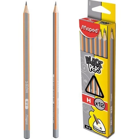 Ołówek drewniany Blackpeps H MAPED 850025 Maped Ołówek drewniany Blackpeps H MAPED 850025 Maped
