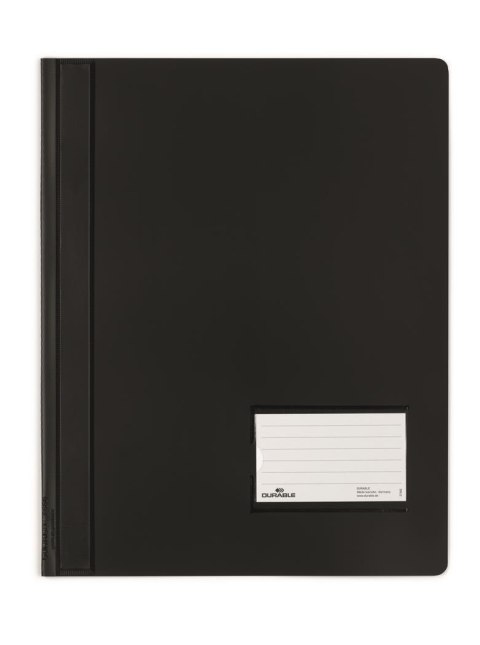 Skoroszyt DURALUX przezroczysty czarny DURABLE 268001 Durable Skoroszyt DURALUX przezroczysty czarny DURABLE 268001 Durable