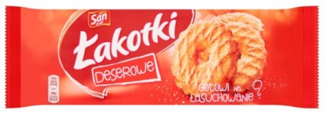Ciastka SAN ŁAKOTKI DESEROWE 168g LU Ciastka SAN ŁAKOTKI DESEROWE 168g LU
