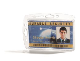 Etui do karty ident. 54 x 85 mm (wys x szer), 10 szt przezr. 890519 DURABLE Durable