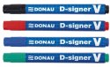 Marker per.D-SIGNER V ści.czar ny 7371001-01PL DONAU Donau