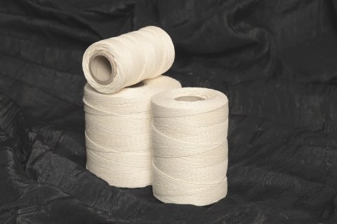 Nici bielone bawełna 10dkg JUMATEX (sznur pakowy, wędliniarski) Jumatex Nici bielone bawełna 10dkg JUMATEX (sznur pakowy, wędliniarski) Jumatex