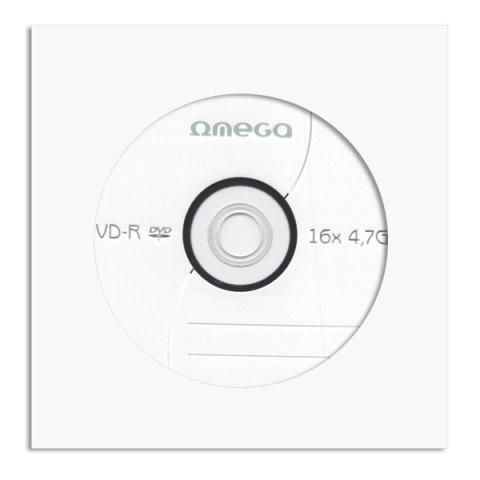 Płyta OMEGA DVD+R 4,7GB 16X KOPERTA (1) OMD16K1+ Platinet Płyta OMEGA DVD+R 4,7GB 16X KOPERTA (1) OMD16K1+ Platinet
