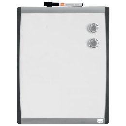 Tablica suchościeralna Nobo z zaokrągloną ramą 355x280mm, biała 1903779 Nobo