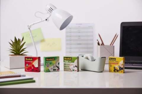 Taśma biurowa SCOTCH_ Magic_ (9-1933R8), matowa, 19mm, 33m, 7szt., 1 rolki GRATIS Scotch 3M