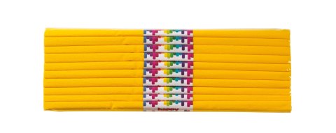 Bibuła marszczona 50x200cm, żółty, 10 szt., HAPPY COLOR, HA 5020-1 Happy Color Bibuła marszczona 50x200cm, żółty, 10 szt., HAPPY COLOR, HA 5020-1 Happy Color