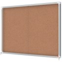 Gablota korkowa Nobo Premium Plus 18xA4 (drzwiczki przesówne) 1902575 Nobo