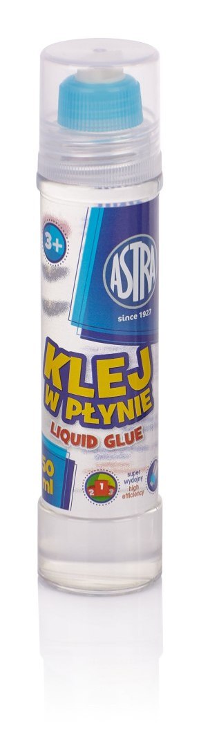 Klej w płynie transparentny 50 ml - display 24 sztuki ASTRA, 401117001 Astra Klej w płynie transparentny 50 ml - display 24 sztuki ASTRA, 401117001 Astra