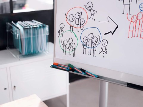 Marker flipchart okrągły 1.5-3mm niebieski EDDING 380/003/N Edding