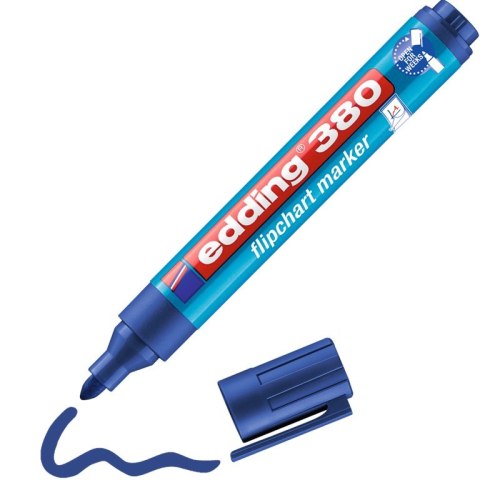 Marker flipchart okrągły 1.5-3mm niebieski EDDING 380/003/N Edding