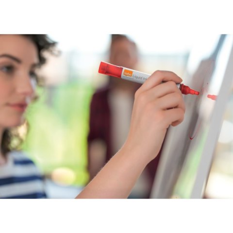 Markery Liquid Ink, różne kolory, 10 szt 1915381 NOBO Nobo