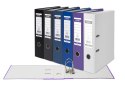 Segregator A4 80mm XXL grafitowy, z szyną BANTEX 100551795 Bantex
