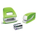 Zszywacz elektryczny na baterie WOW, zielony, 3 lata gwarancji, 10 kartek 55661054 LEITZ Leitz