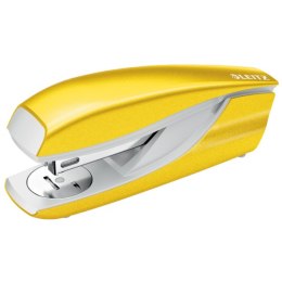 Zszywacz średni metalowy Leitz, żółty, 10 lat gwarancji, 30 kartek 55021016 Leitz