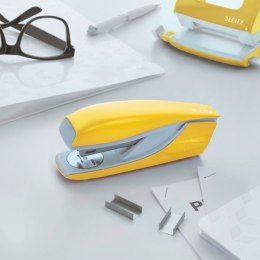 Zszywacz średni metalowy Leitz, żółty, 10 lat gwarancji, 30 kartek 55021016 Leitz