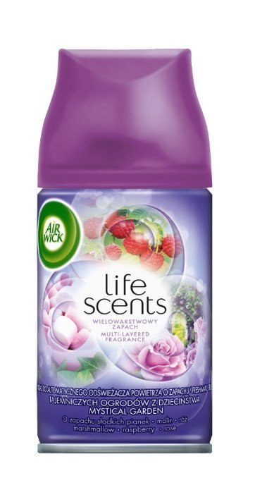 AIR WICK wkład do odświeżacza 250ml Freshmatic Tajemnicze Ogrody - musujące róże z maliną *62618 Air wick AIR WICK wkład do odświeżacza 250ml Freshmatic Tajemnicze Ogrody - musujące róże z maliną *62618 Air wick