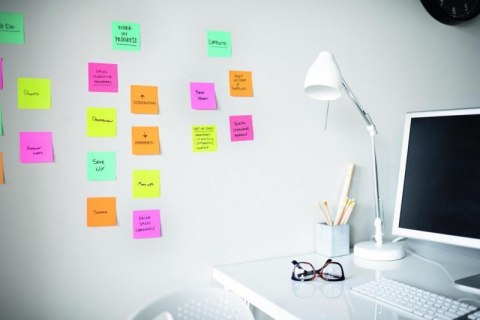 Bloczek samoprzylepny POST-IT_ Super Sticky (655-6SS-JP), 127x76xmm, 6x90 kart., energiczne kolory Post-It 3M