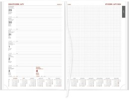 Kalendarz tygodniowy B5T z notesem Vivella, 2027, 216 B5TNB GRAFIT, WOKÓŁ NAS Wokół Nas