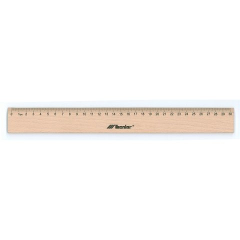 Linijka drewniana 50cm 30064 LENIAR Leniar Linijka drewniana 50cm 30064 LENIAR Leniar