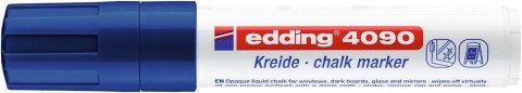 Marker kredowy ścięta końcówka 4 -15 mm kredowy niebieski Edding 4090/003/N Edding Marker kredowy ścięta końcówka 4 -15 mm kredowy niebieski Edding 4090/003/N Edding