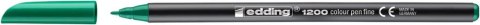 Pisak artystyczny 0,5-1 mm zielony Edding 1200/004/ZI Edding Pisak artystyczny 0,5-1 mm zielony Edding 1200/004/ZI Edding