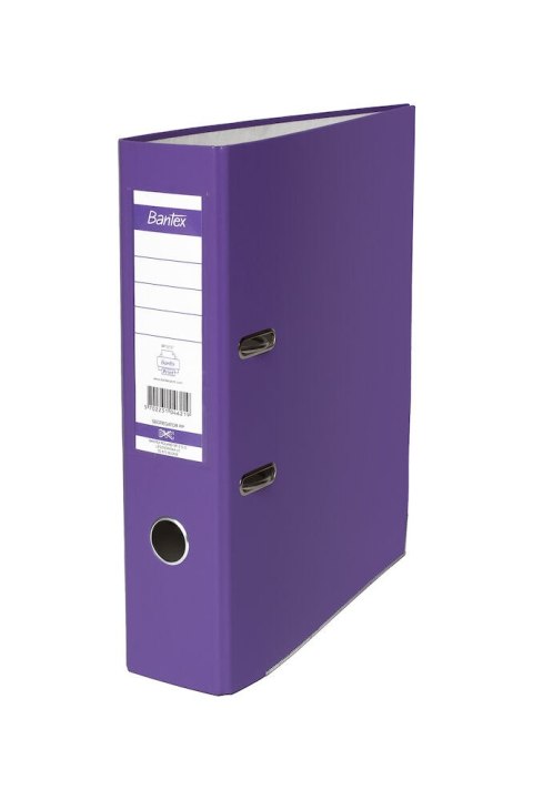 Segregator A4 80mm XXL fioletowy, z szyną BANTEX 100551793 Bantex Segregator A4 80mm XXL fioletowy, z szyną BANTEX 100551793 Bantex