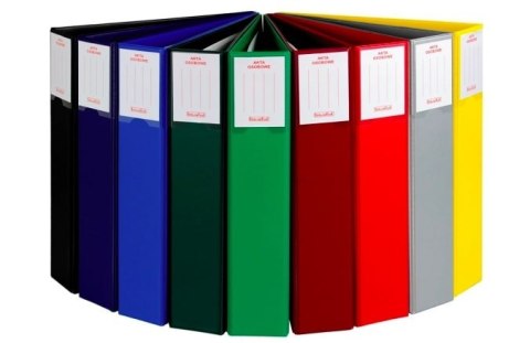 Segregator do akt osob. 5,5 cm 2r/d40 granat TD-15-02 BIURFOL Biurfol