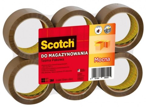 Taśma pakowa SCOTCH (309 BRW), MOCNA, akrylowa, cicha, 50mm, 66m, brązowa UU010249330 3M-UU010249330 Scotch 3M Taśma pakowa SCOTCH (309 BRW), MOCNA, akrylowa, cicha, 50mm, 66m, brązowa UU010249330 3M-UU010249330 Scotch 3M