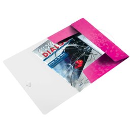 Teczka z gumką LEITZ WOW 15mm 150k A4 różowa 45990023 Leitz