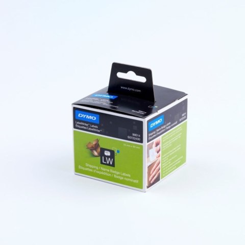 Identyfikator transportowy imienny - 101 x 54 mm, biały DYMO S0722430 Dymo Identyfikator transportowy imienny - 101 x 54 mm, biały DYMO S0722430 Dymo