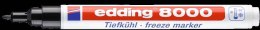 Marker EDDING mrozoodporny 1mm CZARNY CLIP STRIPS 8000/1-CL ED Edding
