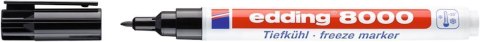 Marker EDDING mrozoodporny 1mm CZARNY CLIP STRIPS 8000/1-CL ED Edding
