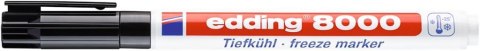 Marker EDDING mrozoodporny 1mm CZARNY CLIP STRIPS 8000/1-CL ED Edding