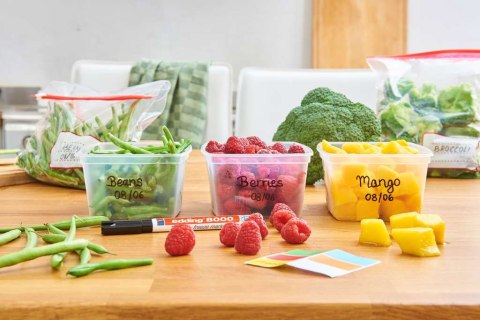 Marker EDDING mrozoodporny 1mm CZARNY CLIP STRIPS 8000/1-CL ED Edding