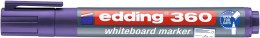 Marker do tablic okrągła końcówka 1,5-3 mm fioletowy Edding 360/008/F Edding