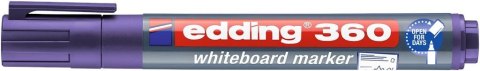 Marker do tablic okrągła końcówka 1,5-3 mm fioletowy Edding 360/008/F Edding